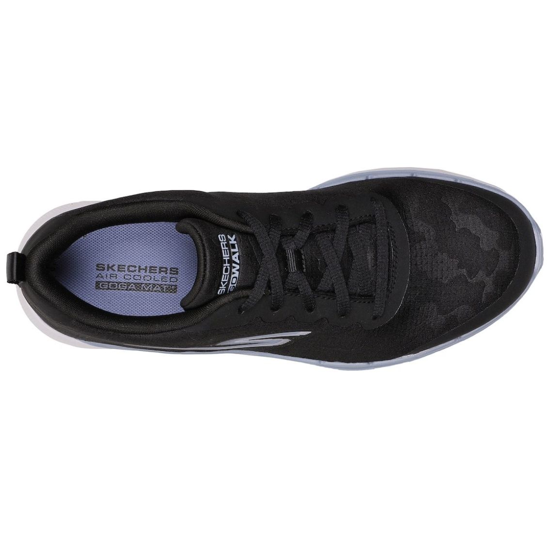 Zapatos skechers mujer negro cheap mate