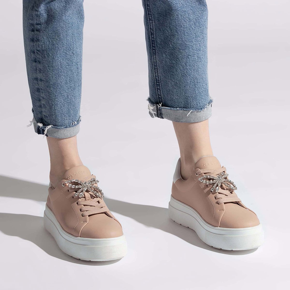 Tenis store flatform estampado