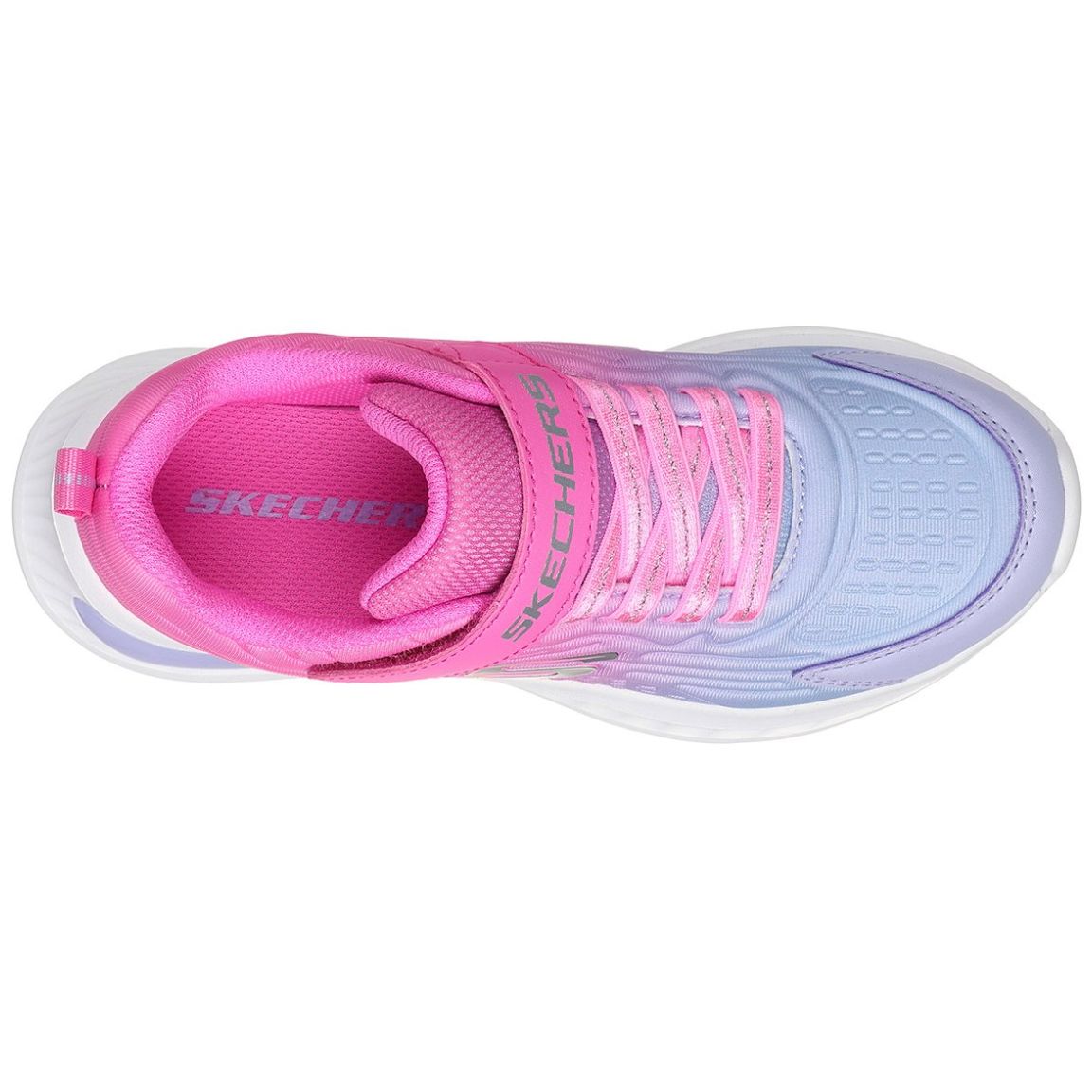 Tenis con Velcro 17 22 Rosa para Nina Skechers