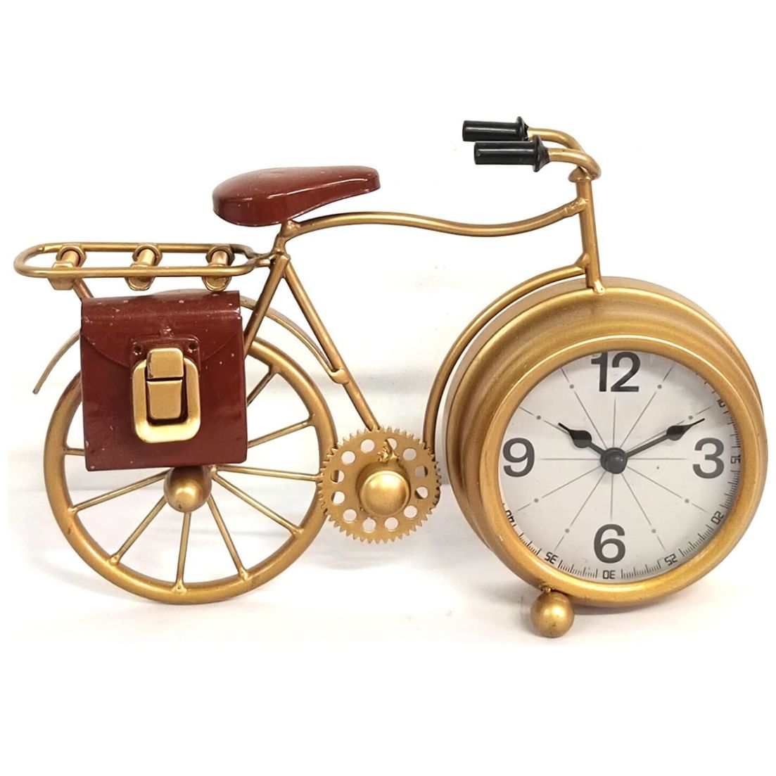 Reloj de Mesa Bici con Portafolio