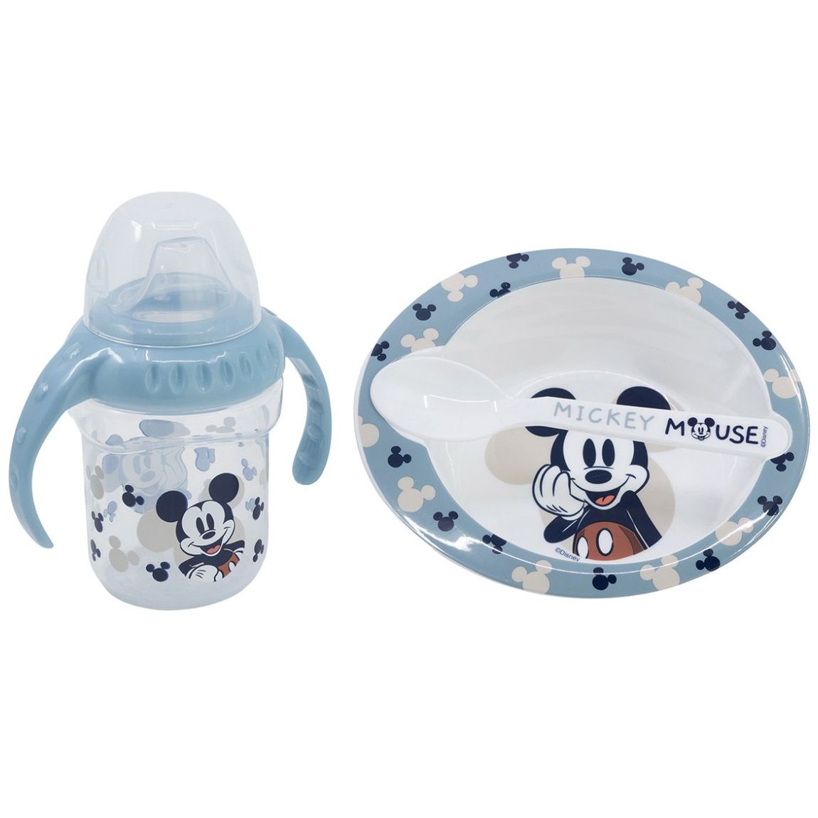 Vajilla 3Pz Mickey Mouse 250Ml Blanco Disney