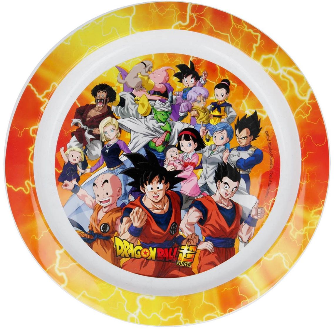 Plato Dragon Ball 22 Cm Naranja  Dragon Ball