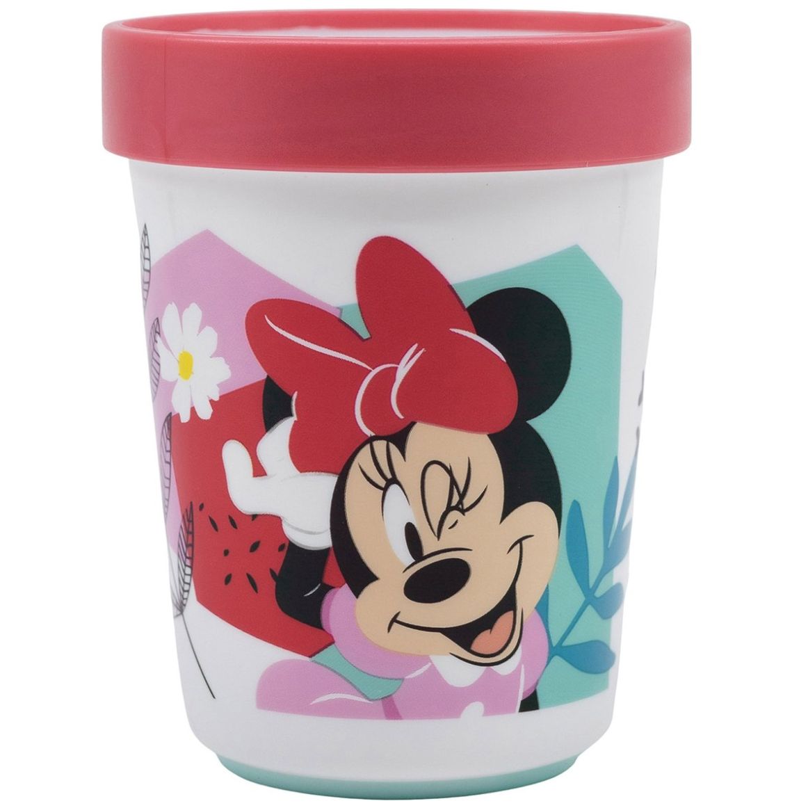 Vaso Minnie Mouse 260 Ml Antideslizante Disney