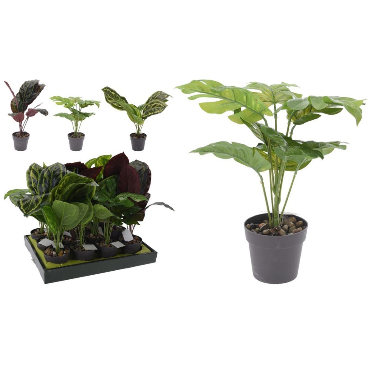 Planta Artificial 34 Cm de Polietileno Koopman