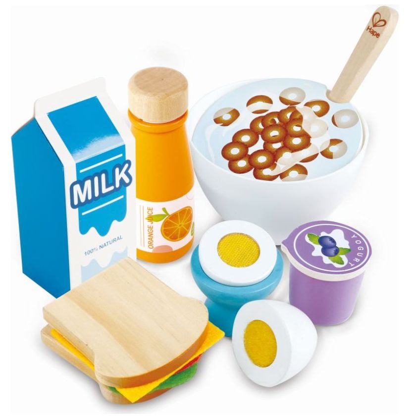 Set Realista de Desayuno Delicioso Hape