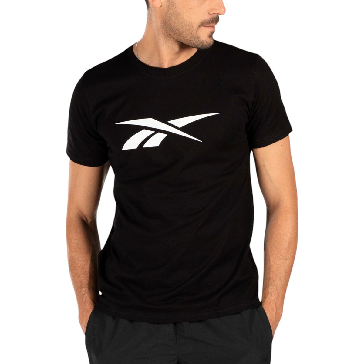 Playera con Estampado para Hombre Reebok