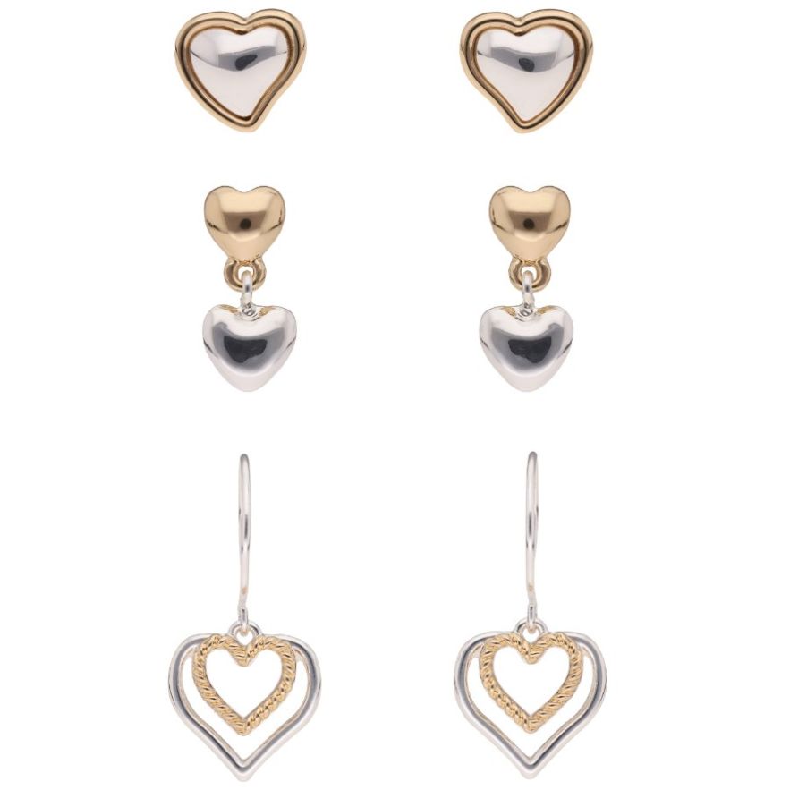 Aretes Forma Corazón Napier