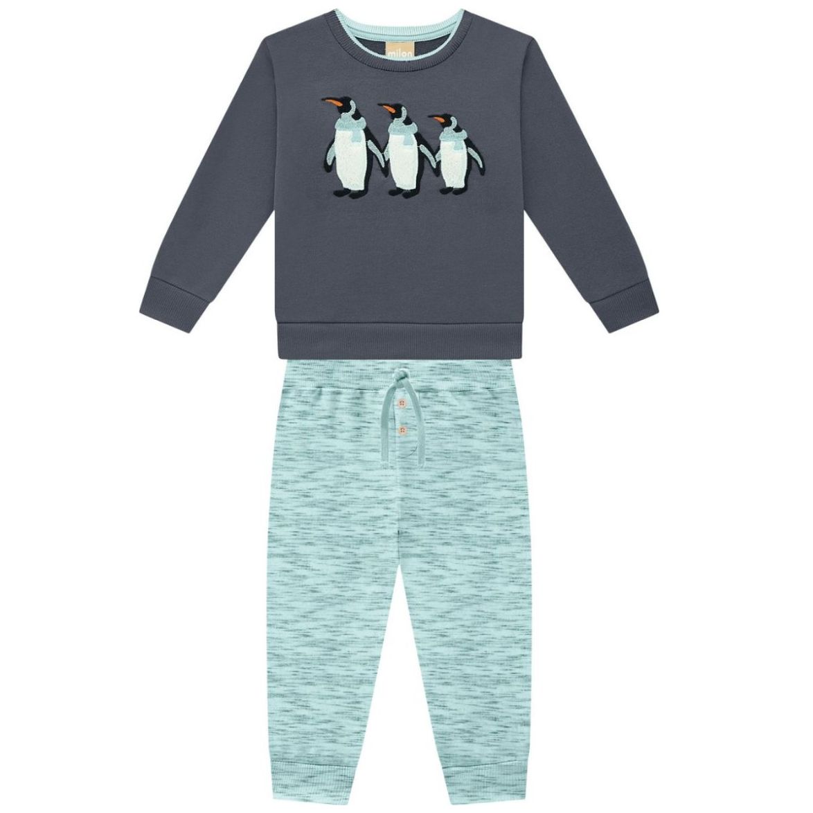 Conjunto Pingüinos para Niño Milon