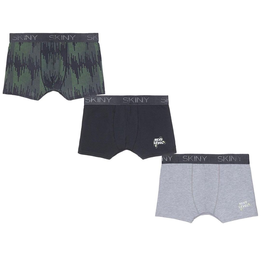 Pack de 3 Boxers para Niño Skiny