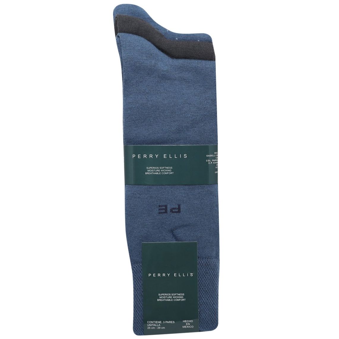 Set Calcetines de Puntos de 3 Piezas para Hombre Perry Ellis