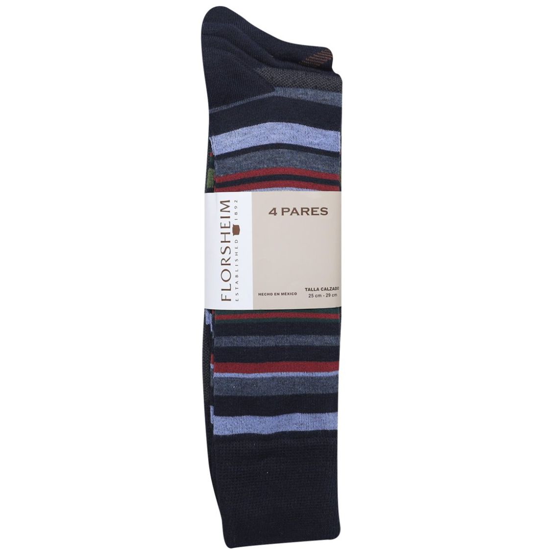 Set Calcetines Fantasía de 4 Piezas para Hombre Florsheim