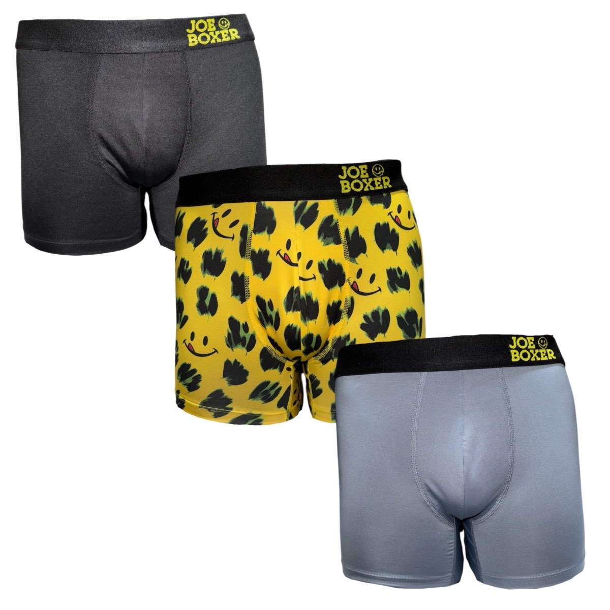 Set Boxer Trunk de 3 Piezas para Hombre Joe Boxer