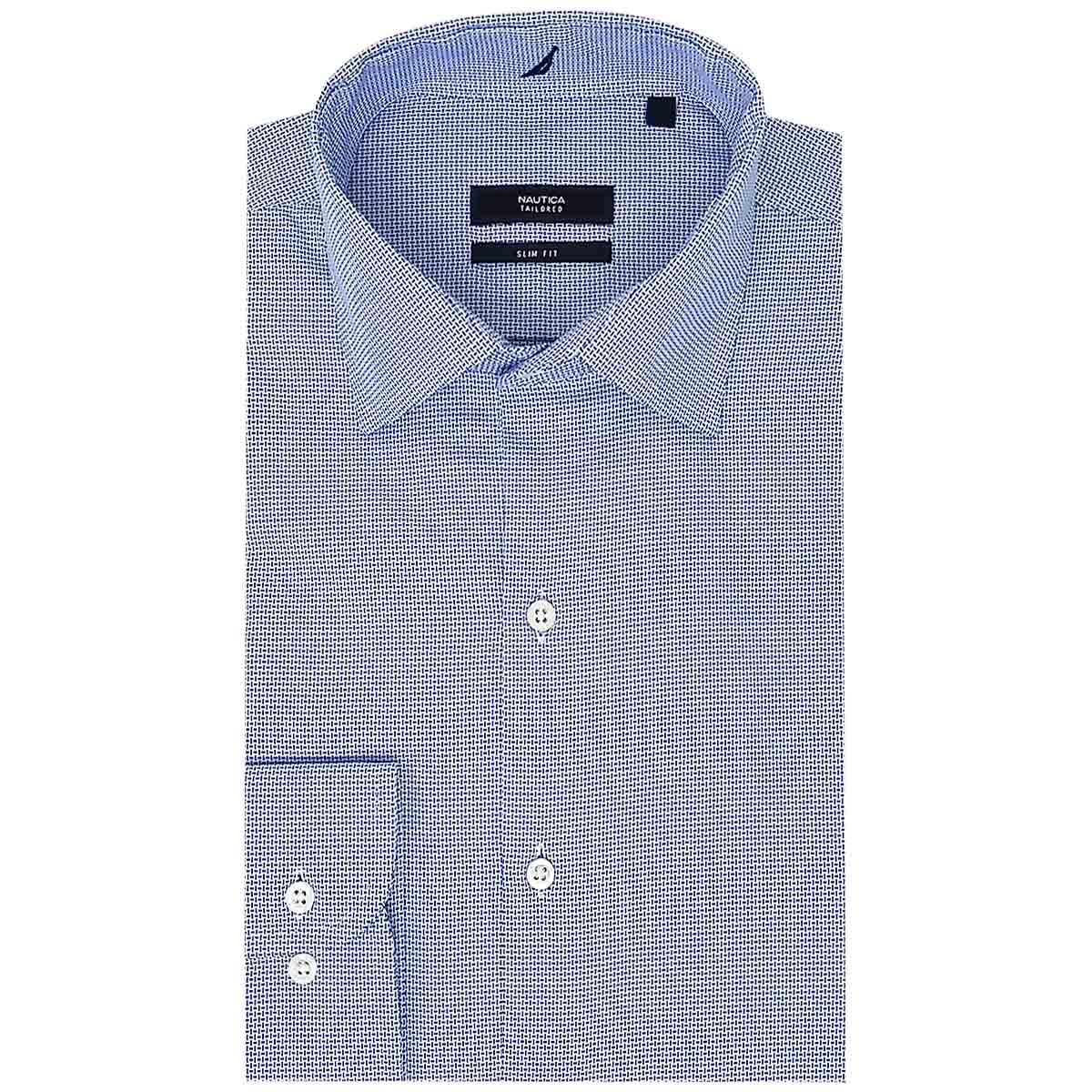 Camisa de Vestir Corte Slim Fit para Hombre Nautica