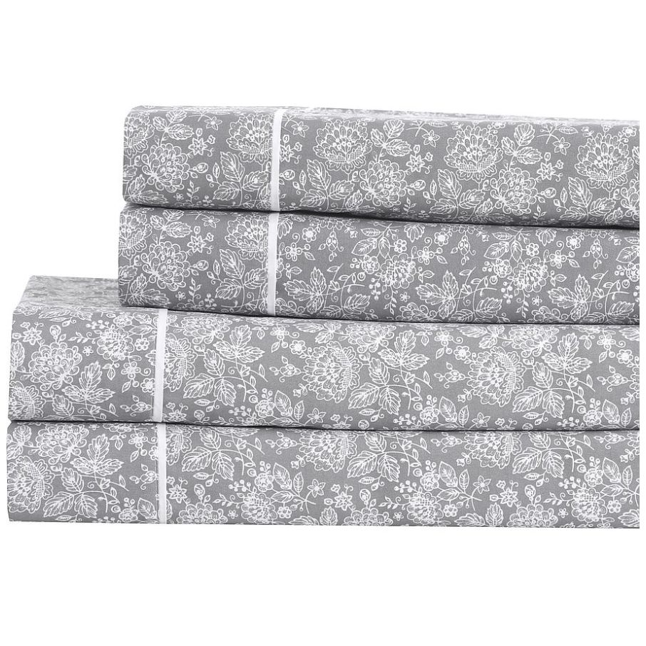 Sabanas Queen Size Gris Vintage Home