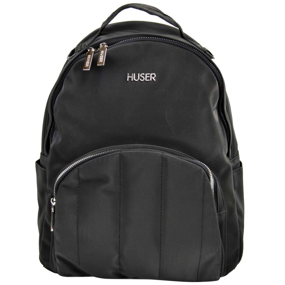 Bolso Backpack Huser Negro para Mujer