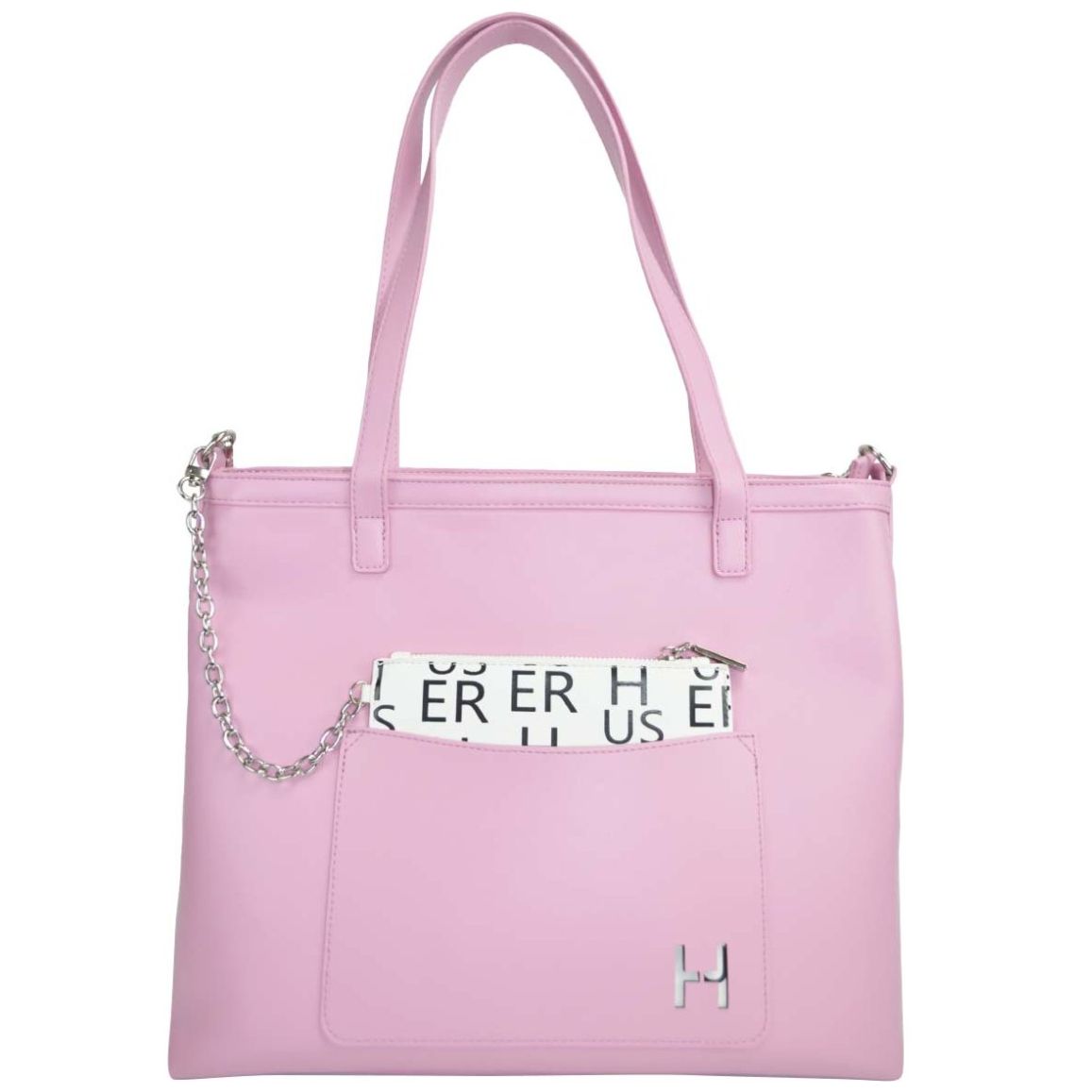 Bolso Tote Huser Rosa para Mujer