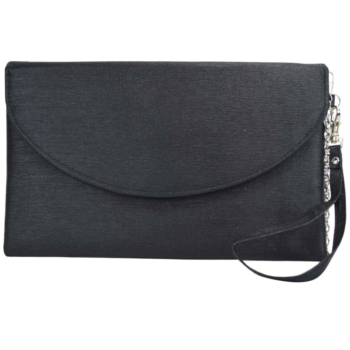 Bolso Clutch Huser Negro para Mujer