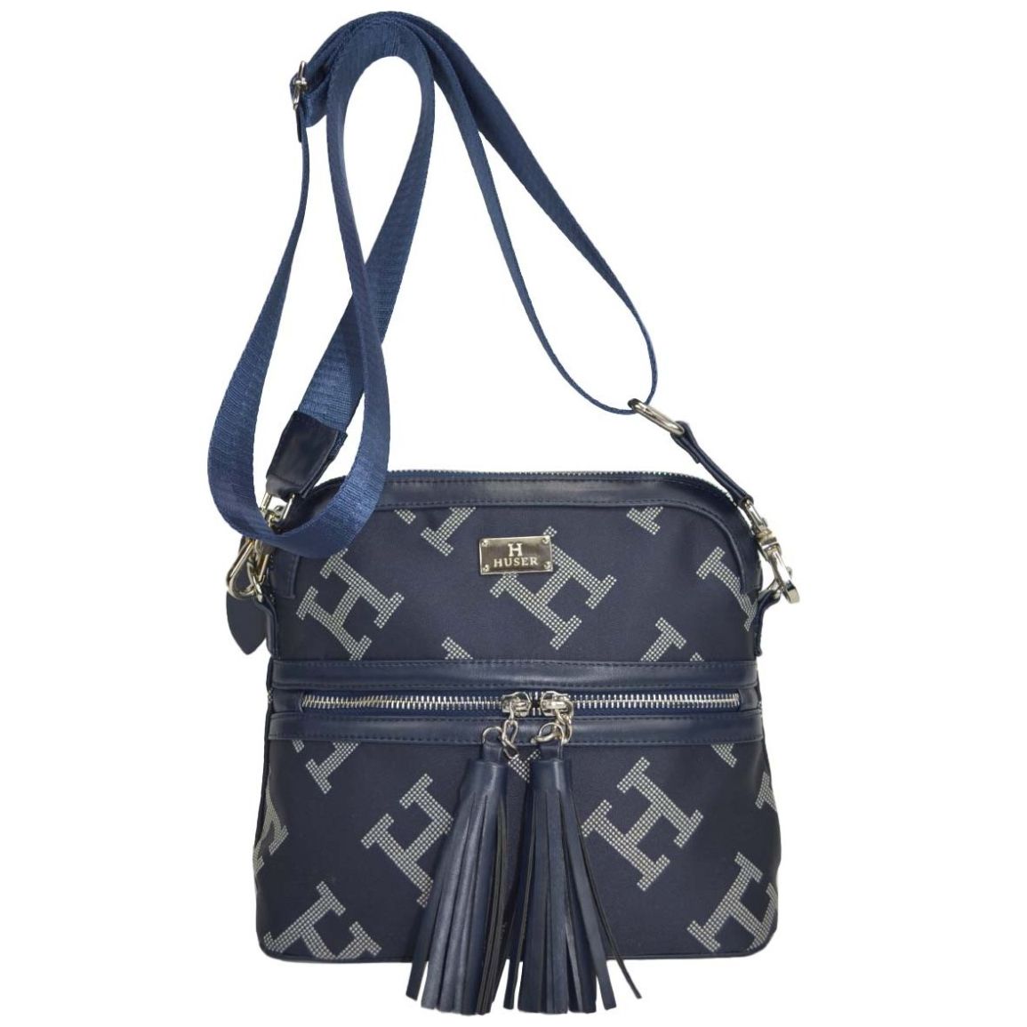 Bolso Crossbody Huser Azul Marino para Mujer