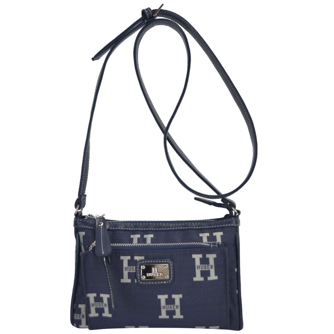 Bolso Crossbody Huser Azul Marino para Mujer