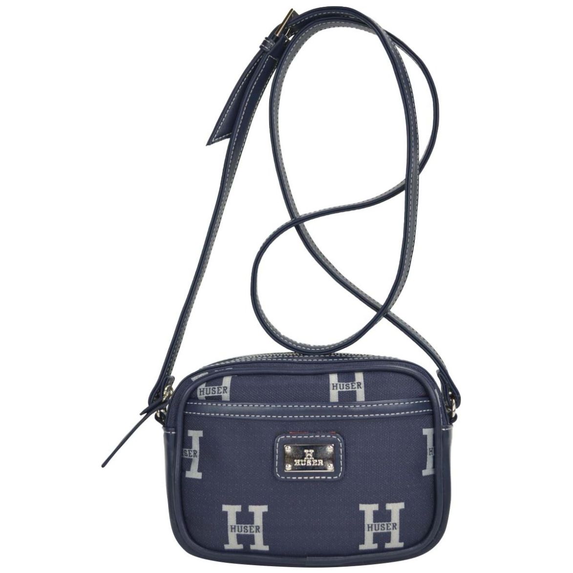 Bolso Crossbody Huser Azul Marino para Mujer