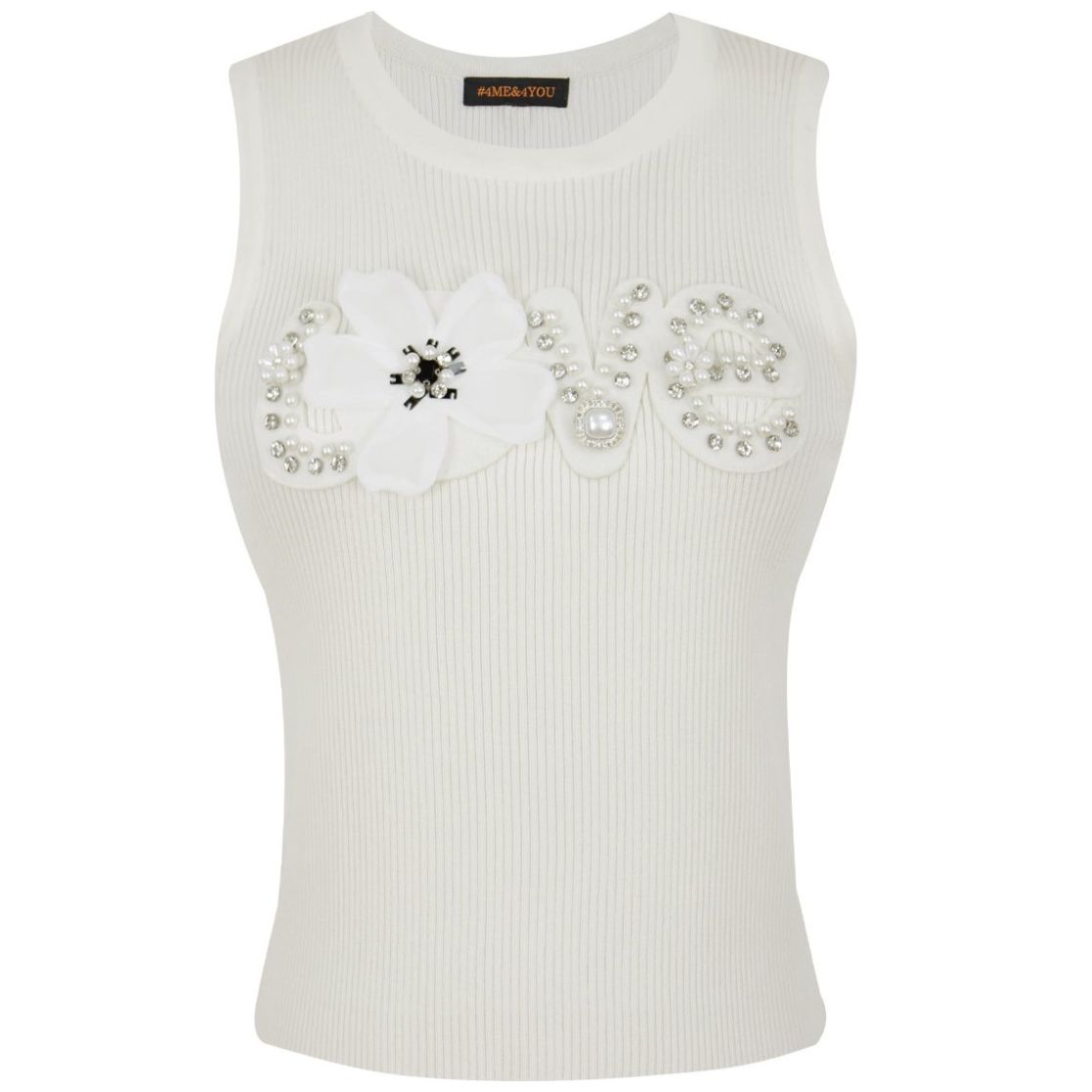 Blusa con Aplicación para Mujer Junior #4Me&4You