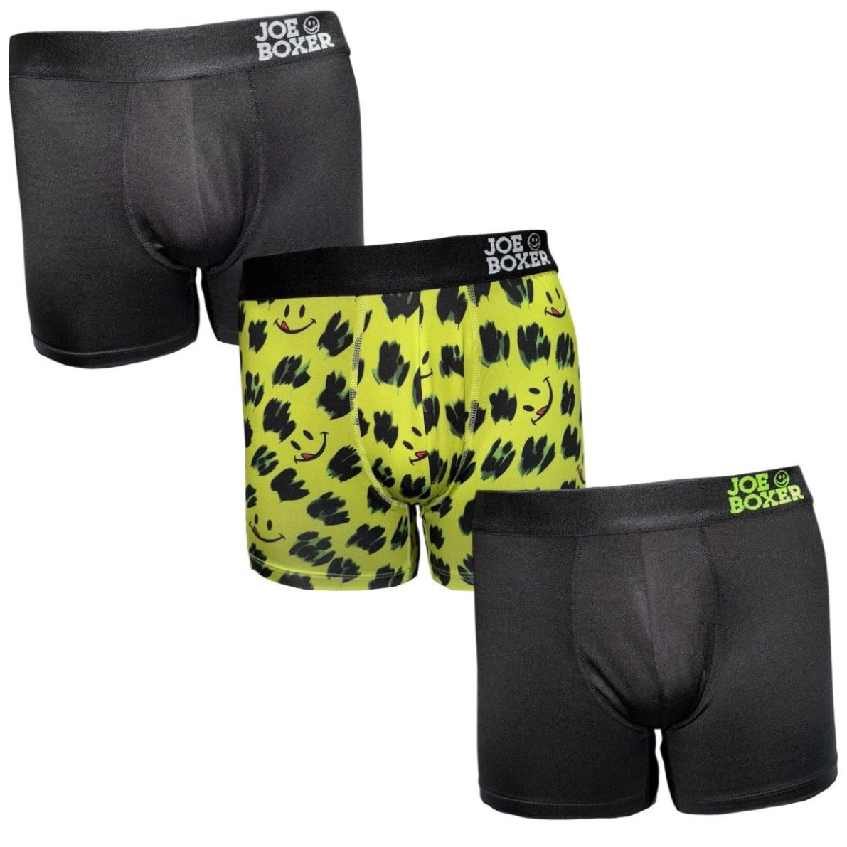 Set Boxer Trunk de 3 Piezas para Hombre Joe Boxer