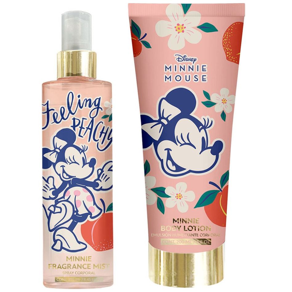 Set Body Mist y Body Lotion Minnie