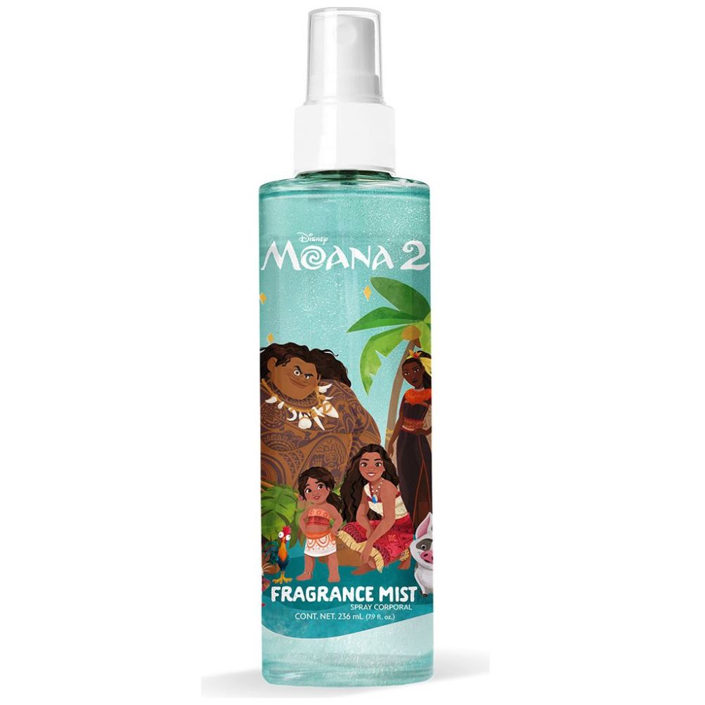 Fragance Mist con Glitter Individual Moana 2 Family 236Ml