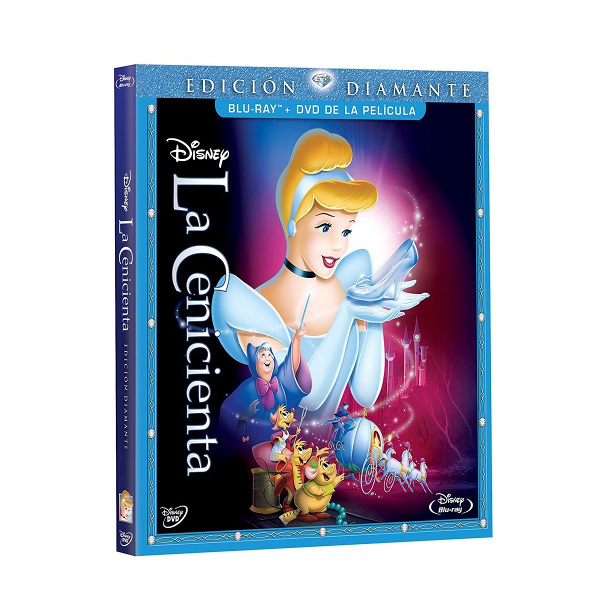 Blu Ray + Dvd Cenicienta Edición Diamante