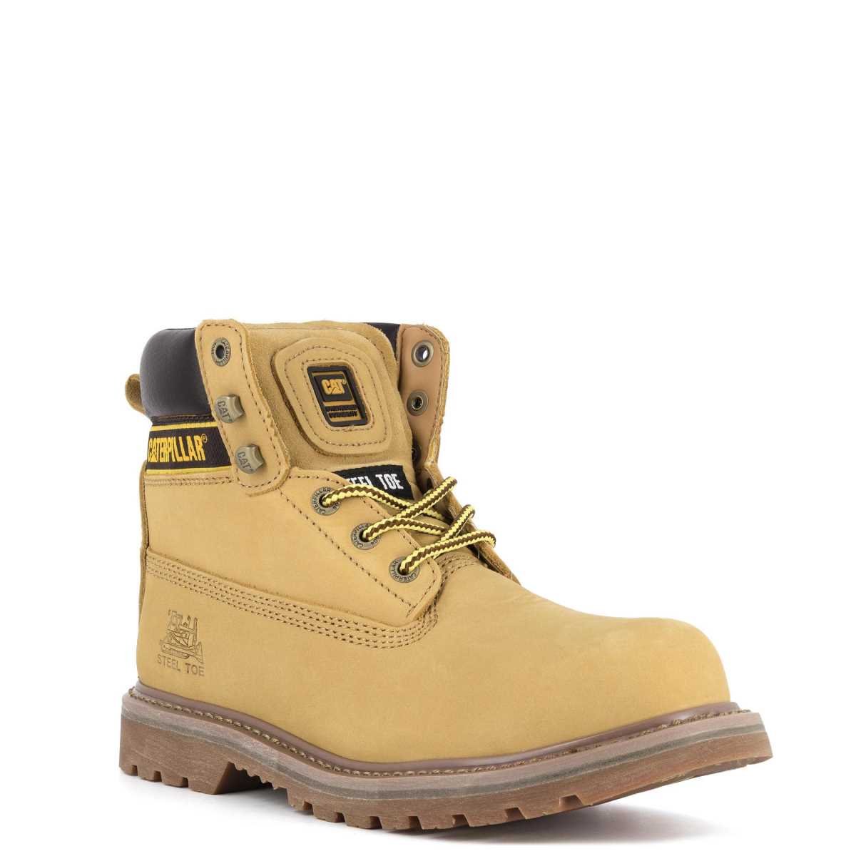 Botas outlet caterpillar amarillas