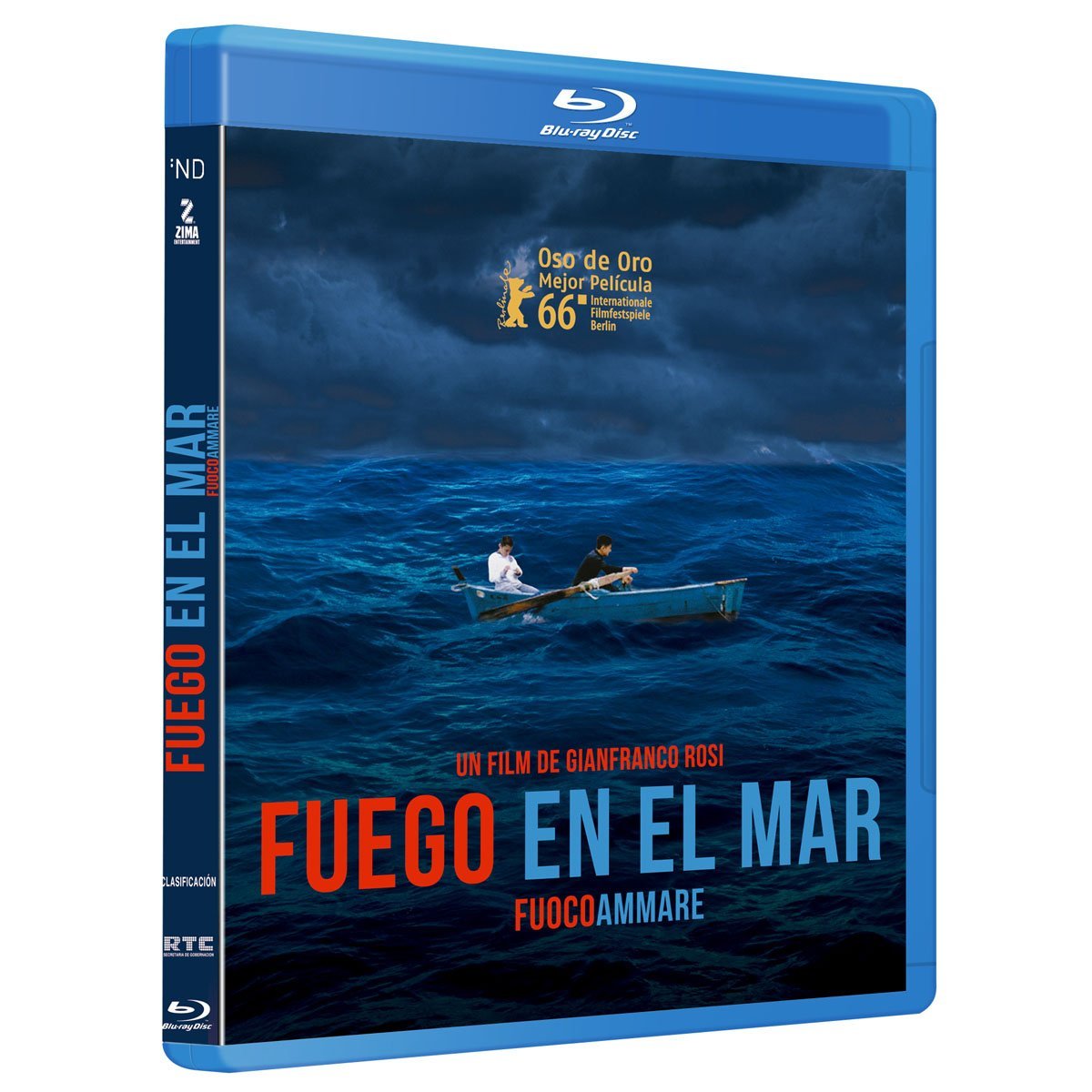 Blu Ray Fuocoammare Fuego en el Mar