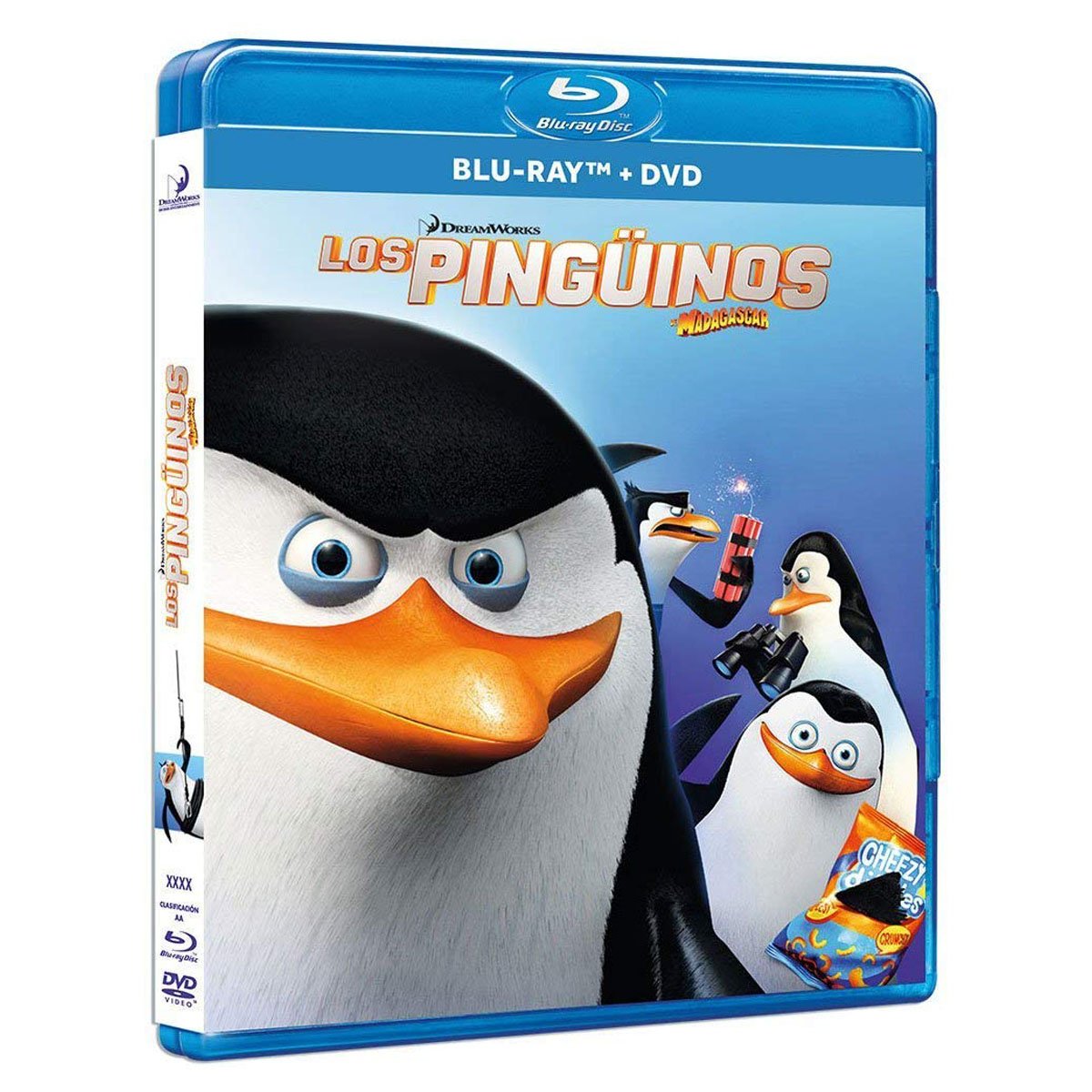 Blu Ray los Pinguinos de Madagascar