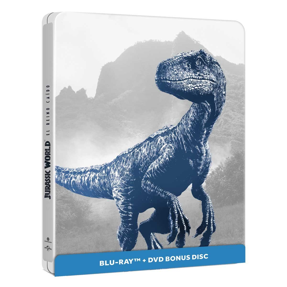 Blu Ray Bonus Disc Steelbook Jurassic World: Reino Caido