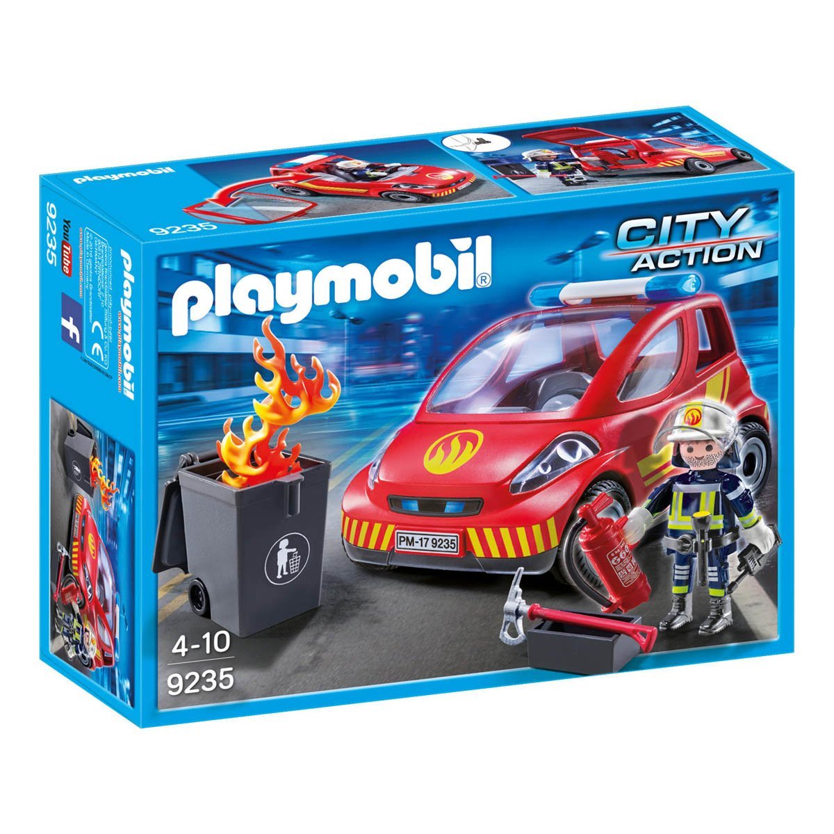 Vehiculo Bomberos Playmobil