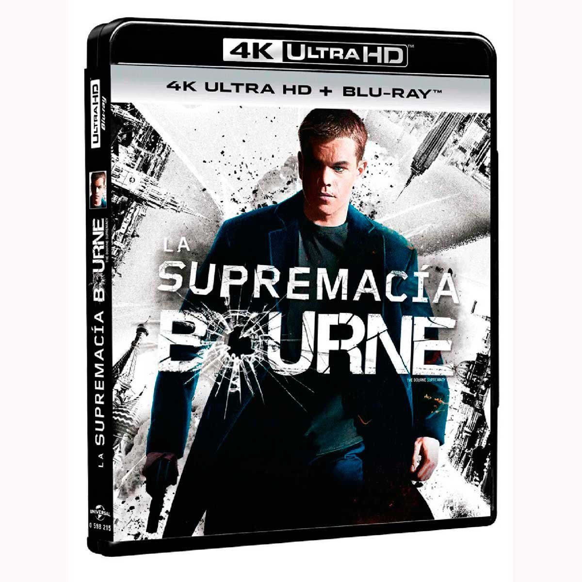 4K Uhd + Blu Ray la Supremacia Bourne