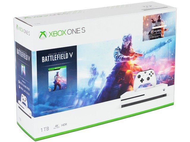 Consola Xbox One  S 1Tb Battlefield V