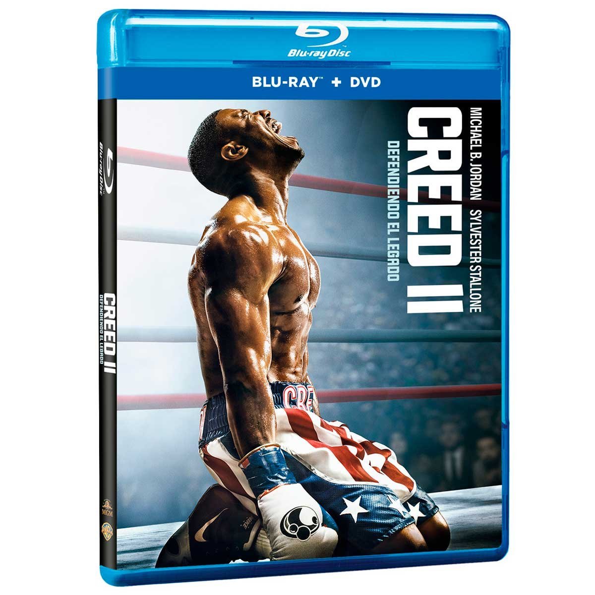 Blu Ray + Dvd Creed II Defendiendo el Legadoo