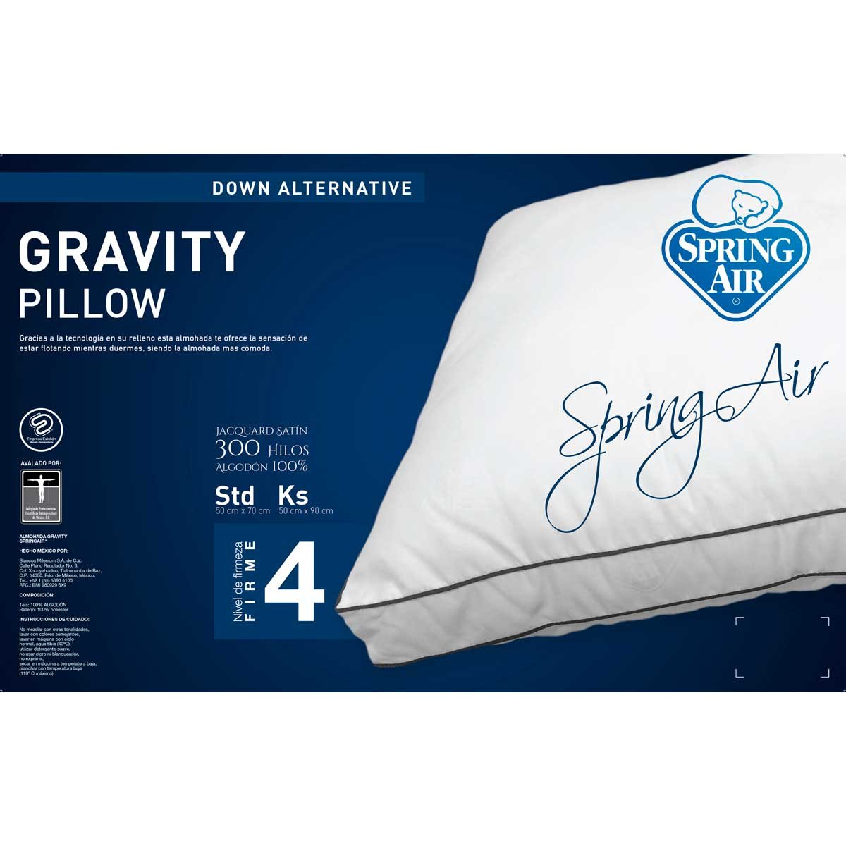 Almohada Gravity Sring Air Estandar