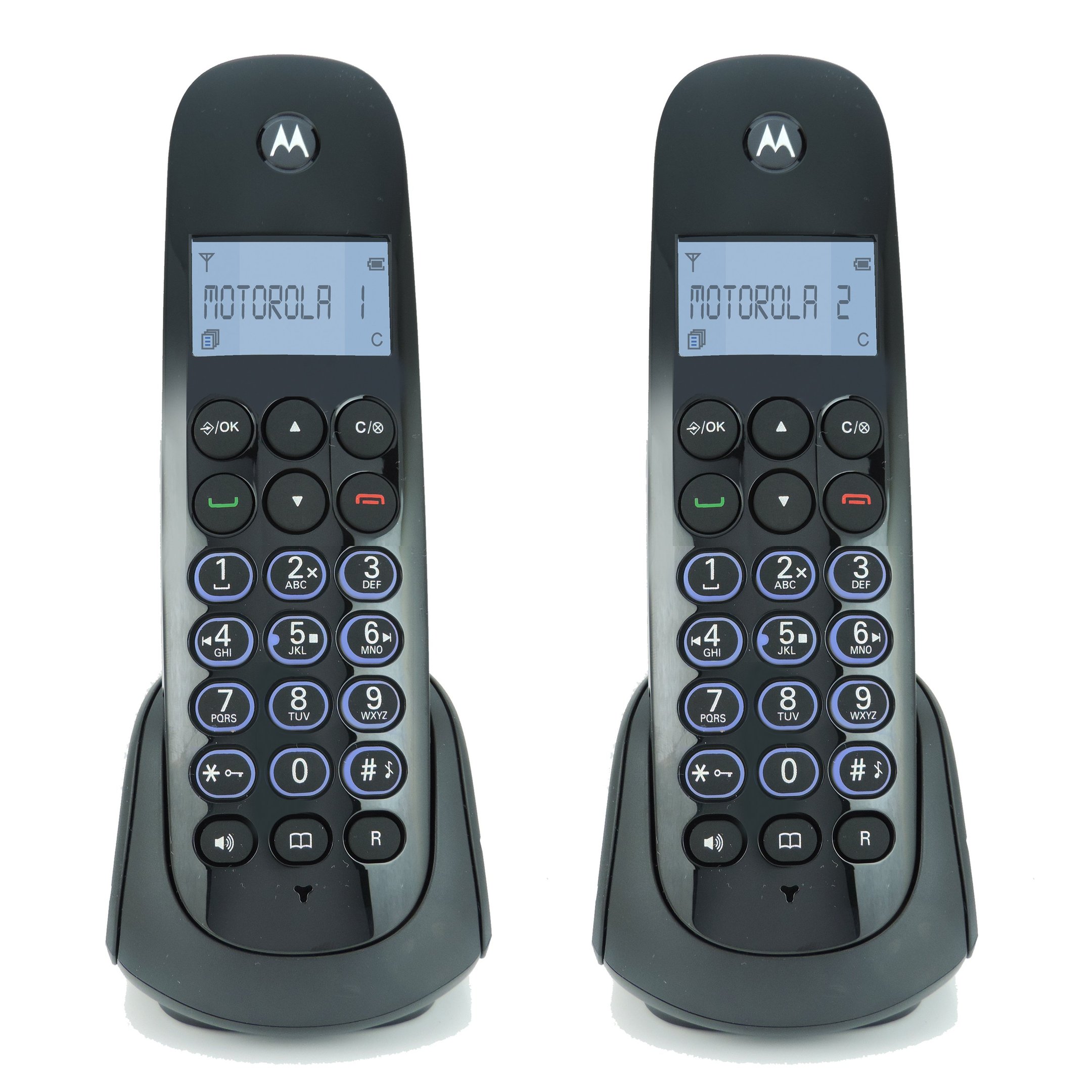 Teléfono Inalámbrico M750Ce-2 Dúo Negro Motorola