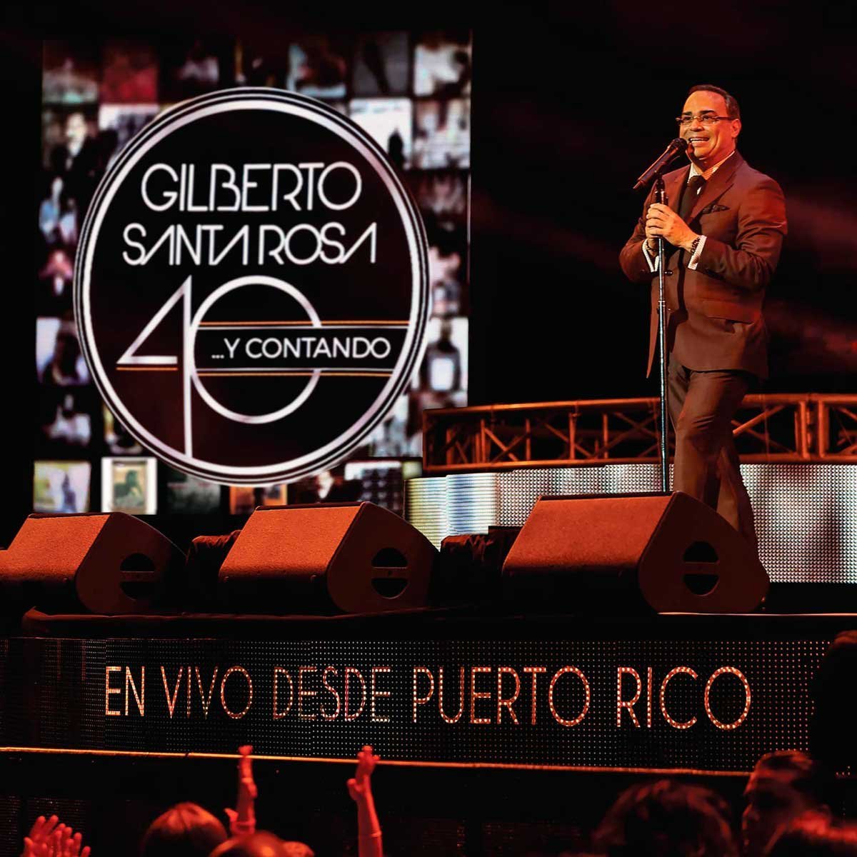 Cd + Dvd Gilberto Santa Rosa 40... Y Contando
