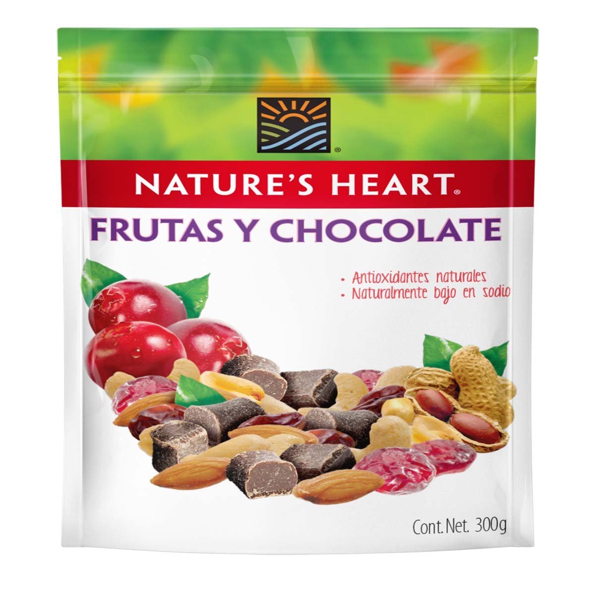 Frutas Chocolate 300 Grs Nature´s Heart