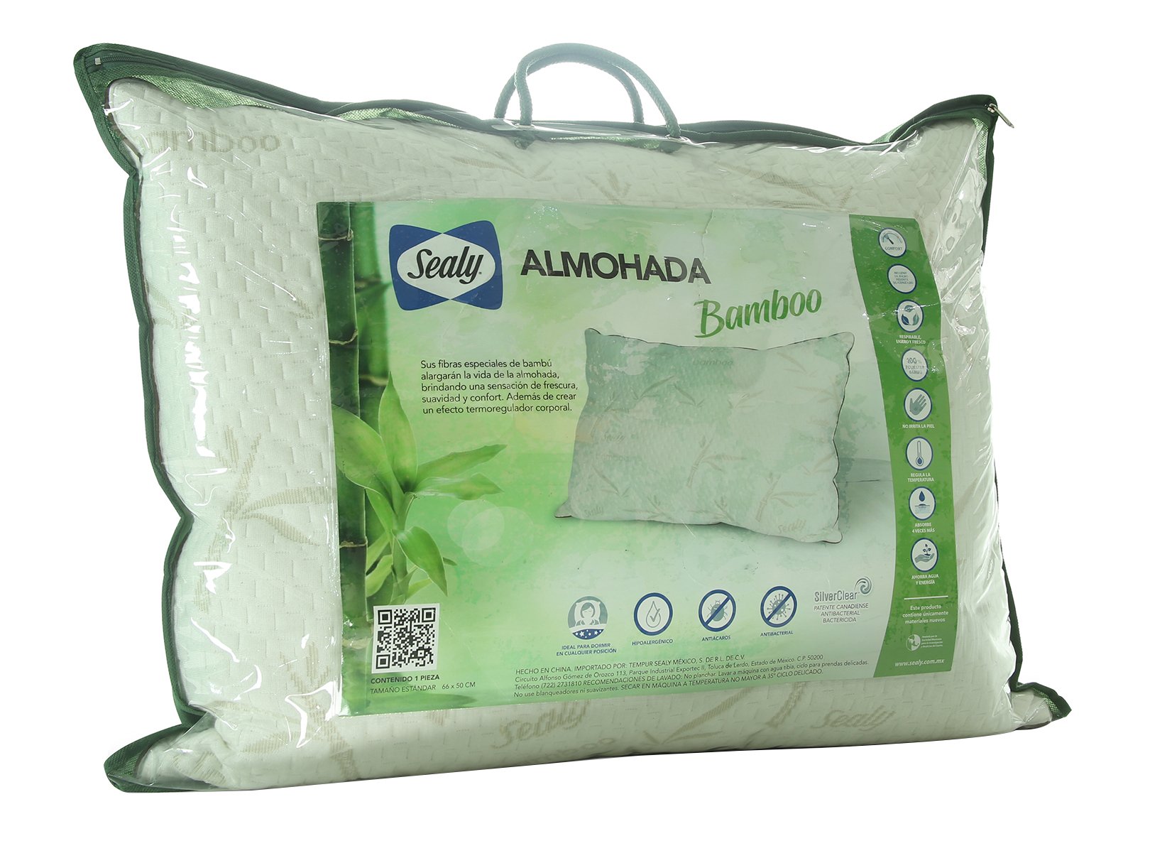 Almohada Bamboo Sealy Estandar