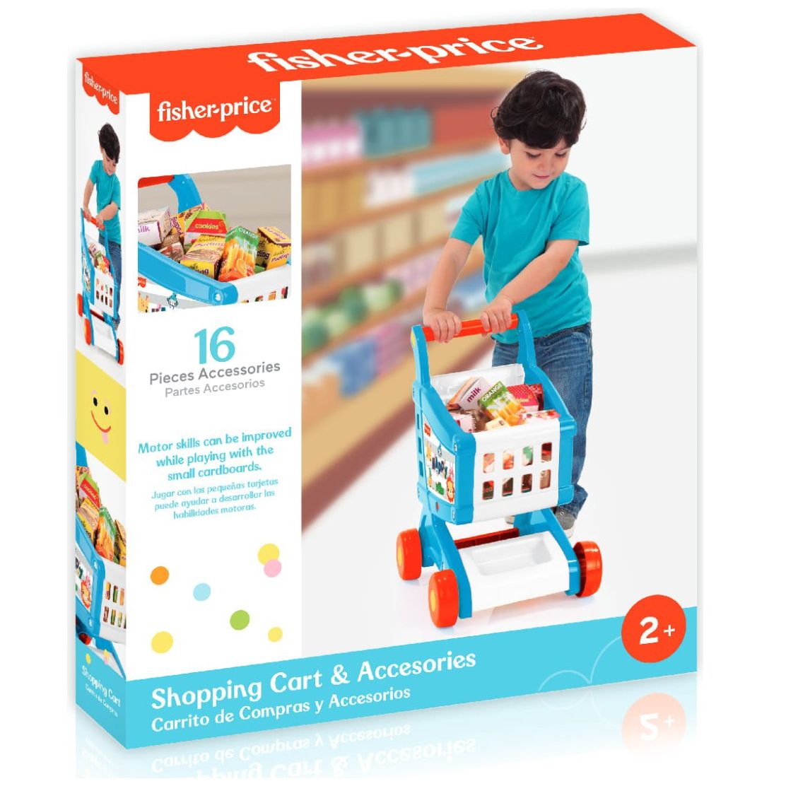 Carrito de supermercado 2025 fisher price walmart