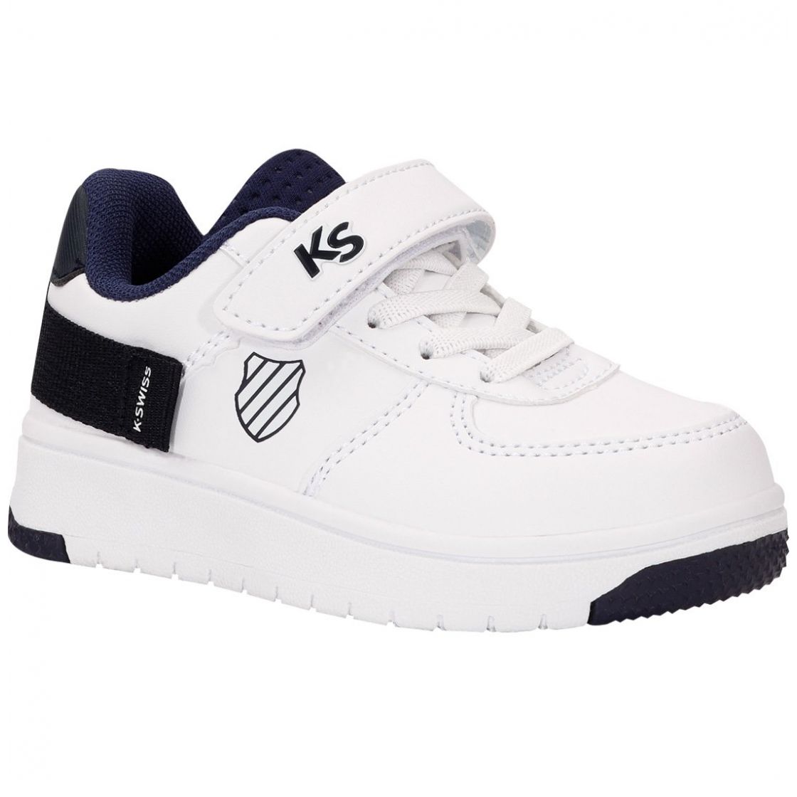 Tenis Salt Velcro 17 22 Blanco K Swiss para Ni o