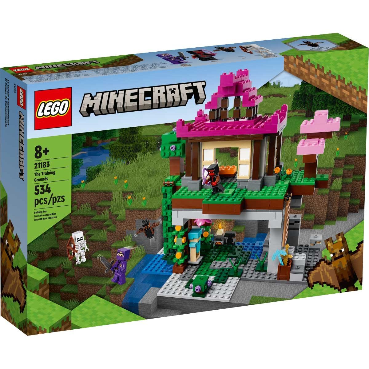 El Campo de Entrenamiento Lego Minecraft