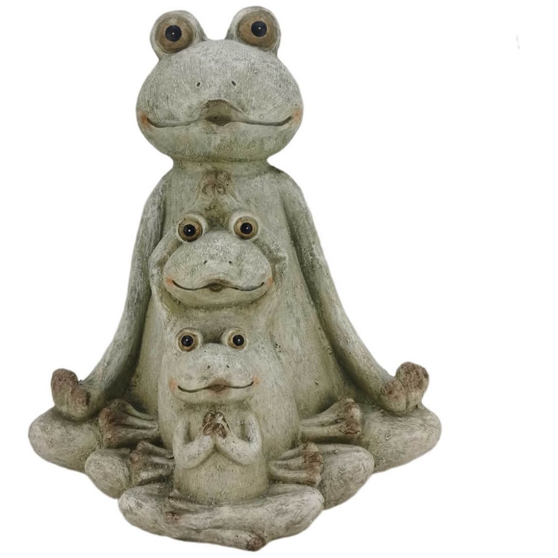 Figura Family Yoga Frogs Vintage Home