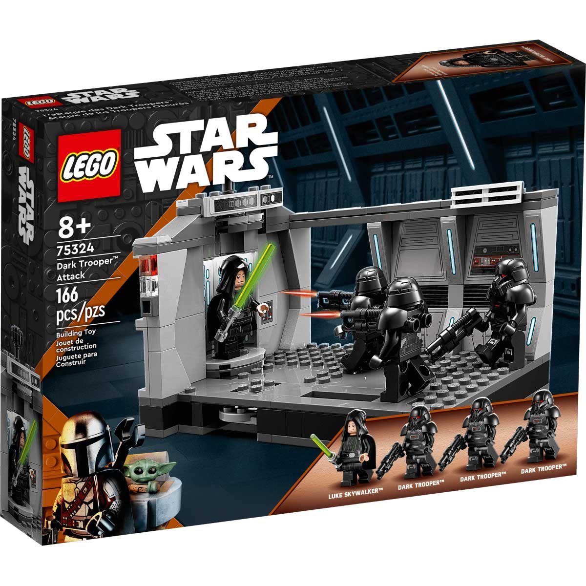 Ataque de los Troopers Oscuros Lego Star Wars Mandalorian