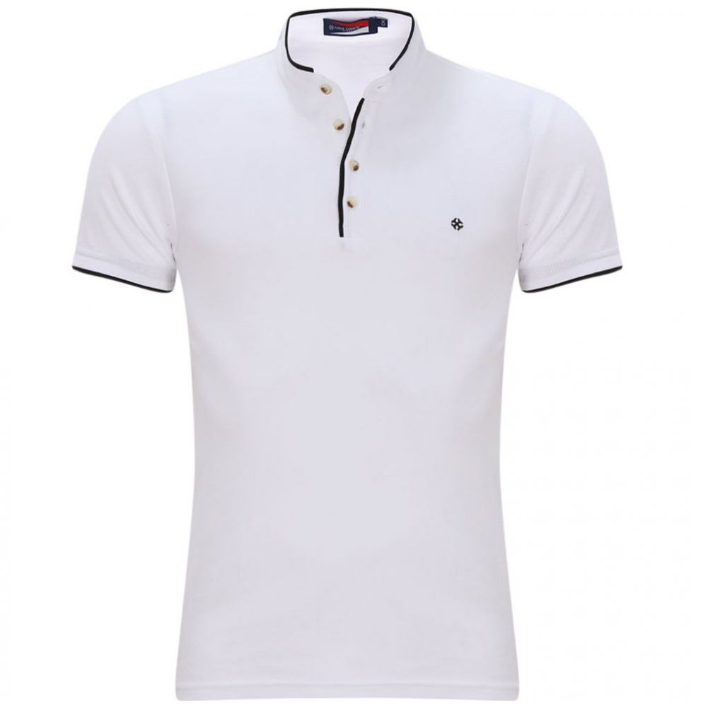 Playera cuello online chino