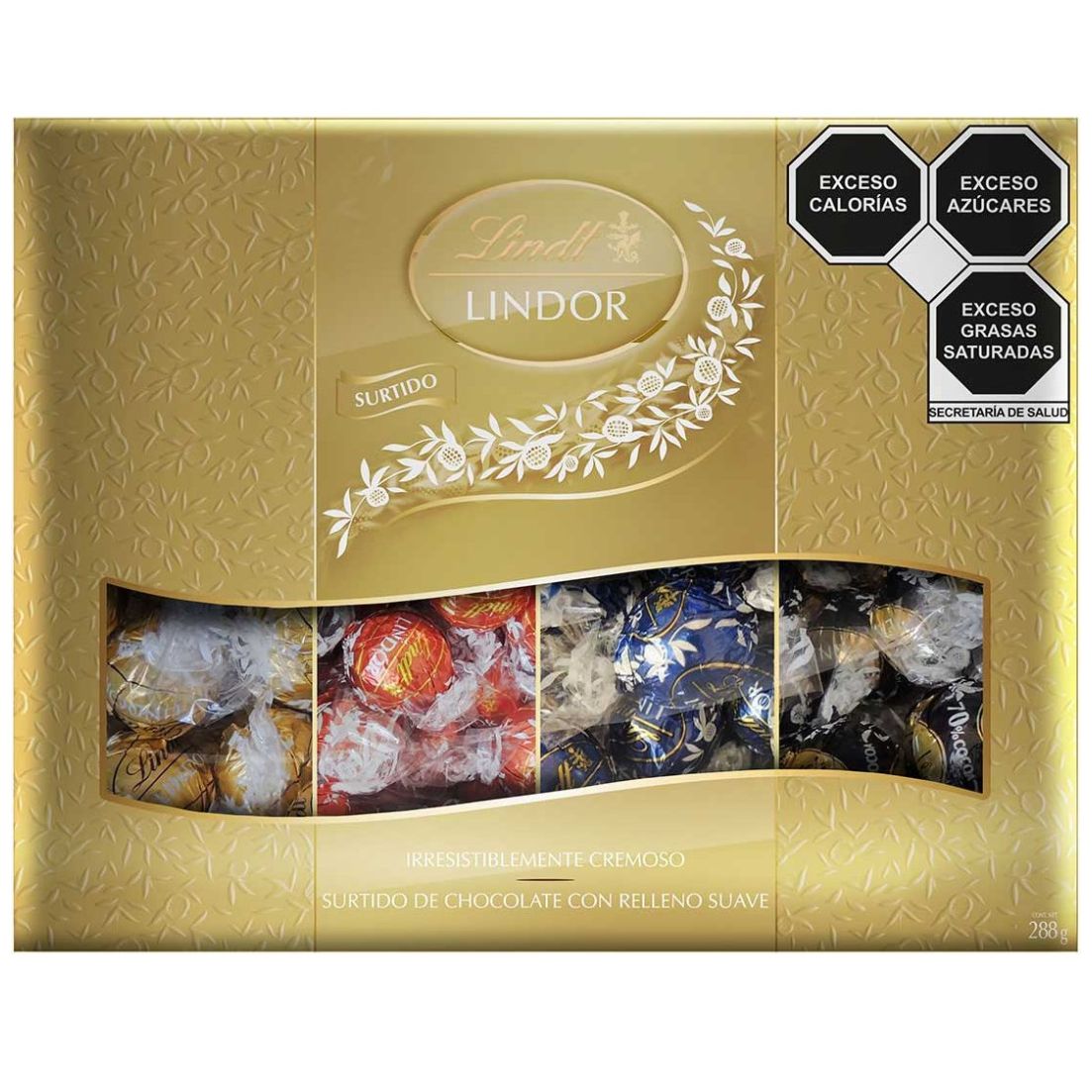 lindor trufas sabores colores