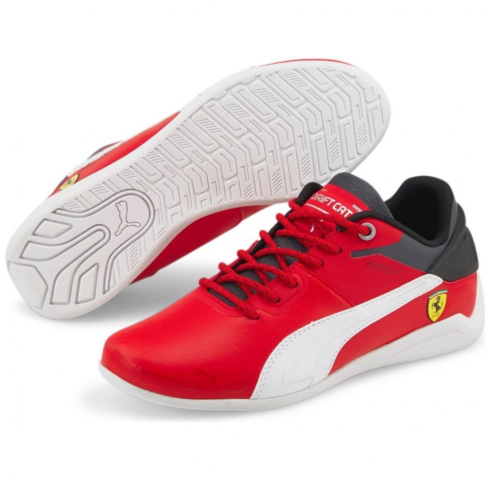 Tenis Rojo Ferrari Puma para Ni o